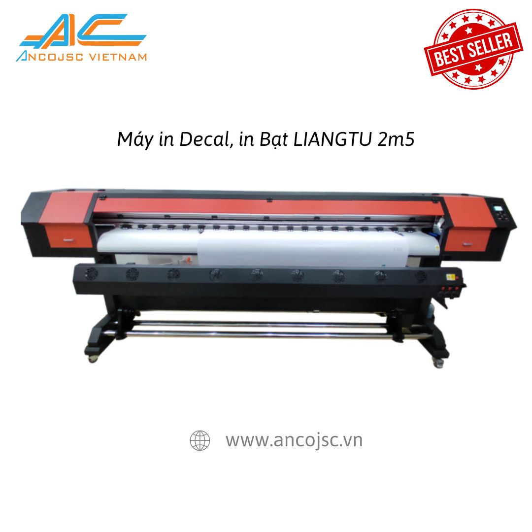 Máy In Decal Liangtu 2m5 Tốc độ ấn Tượng, Tối ưu Hiệu Suất