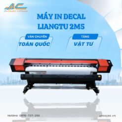 Máy In Decal Liangtu 2m5 Tốc độ ấn Tượng, Tối ưu Hiệu Suất