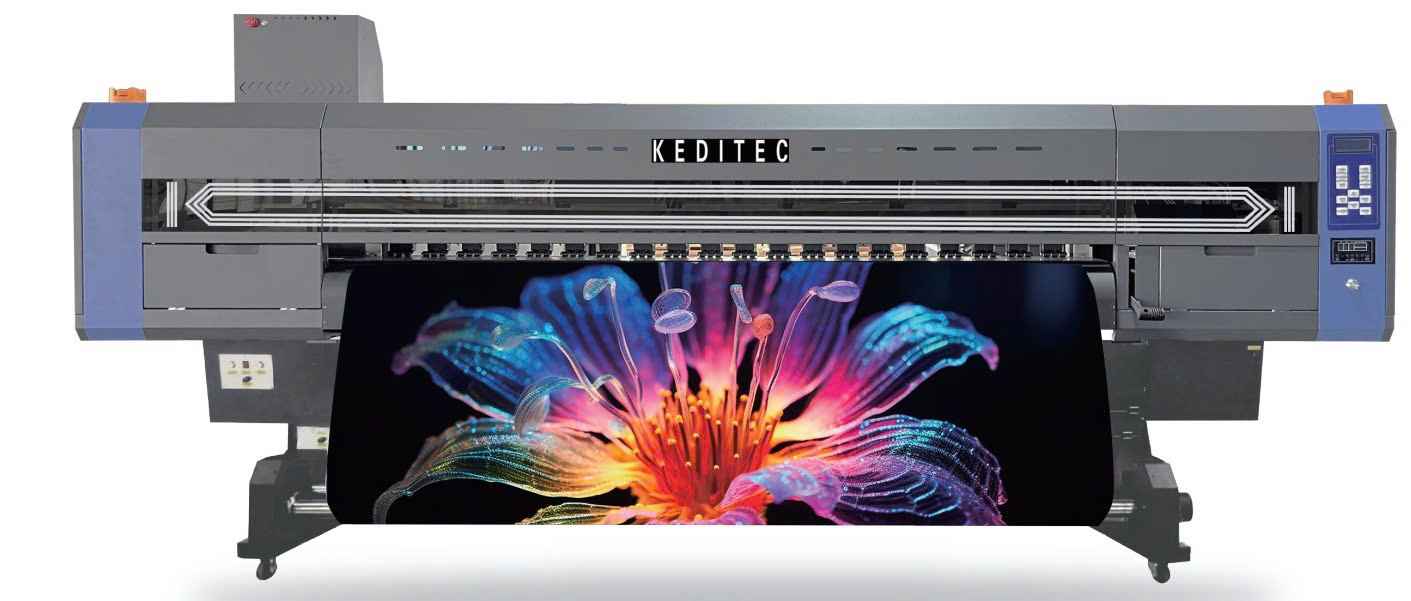 Máy In Uv Cuộn 3m2 Keditec