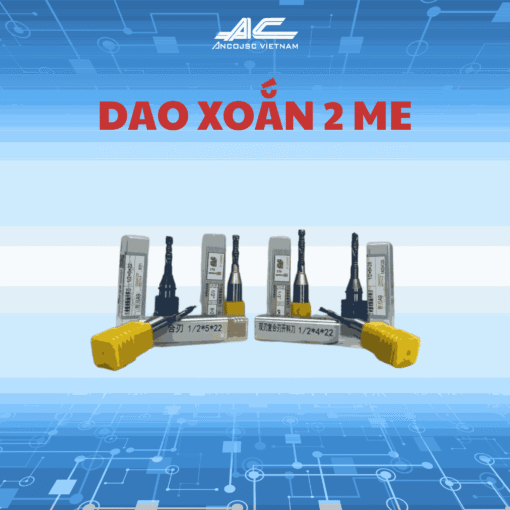 Dao Xoắn 2 Me: Cấu Tạo, Ứng Dụng Trong Gia Công Cơ Khí