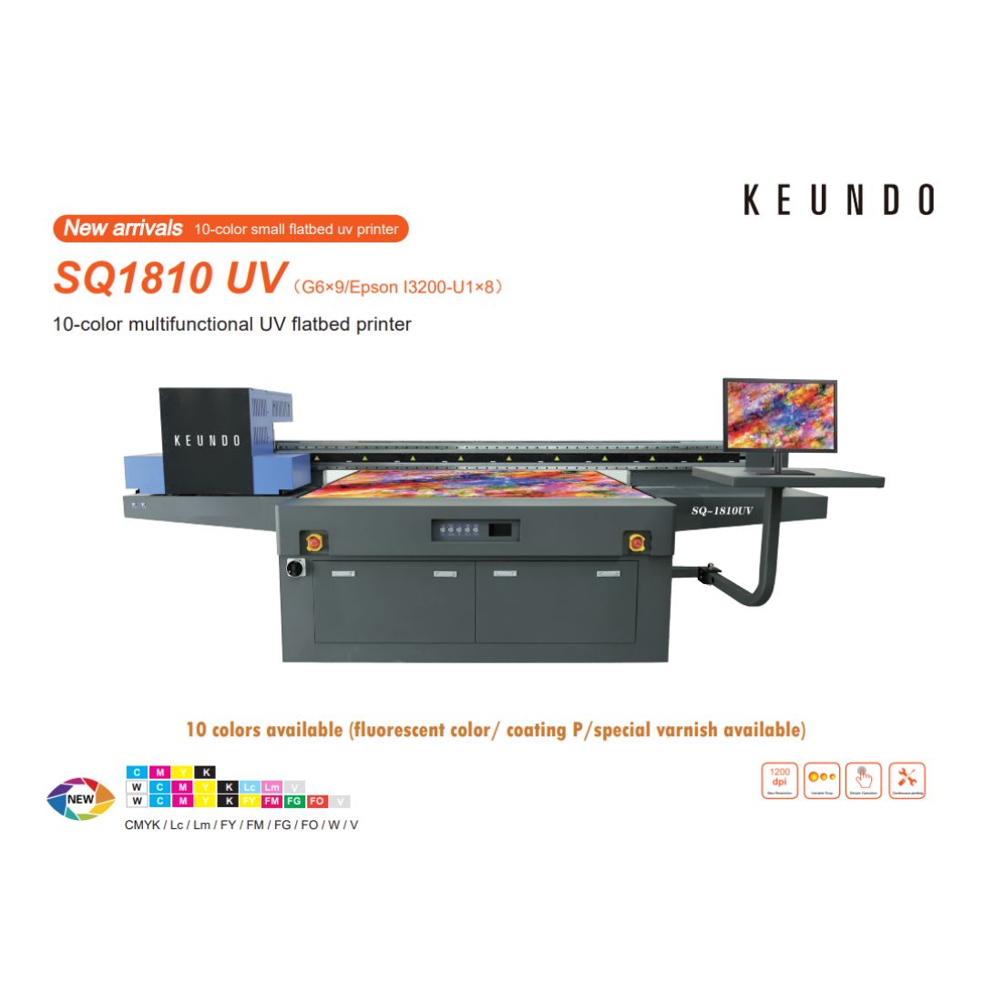 Máy In Uv Keundo 1810 Hàn Quốc