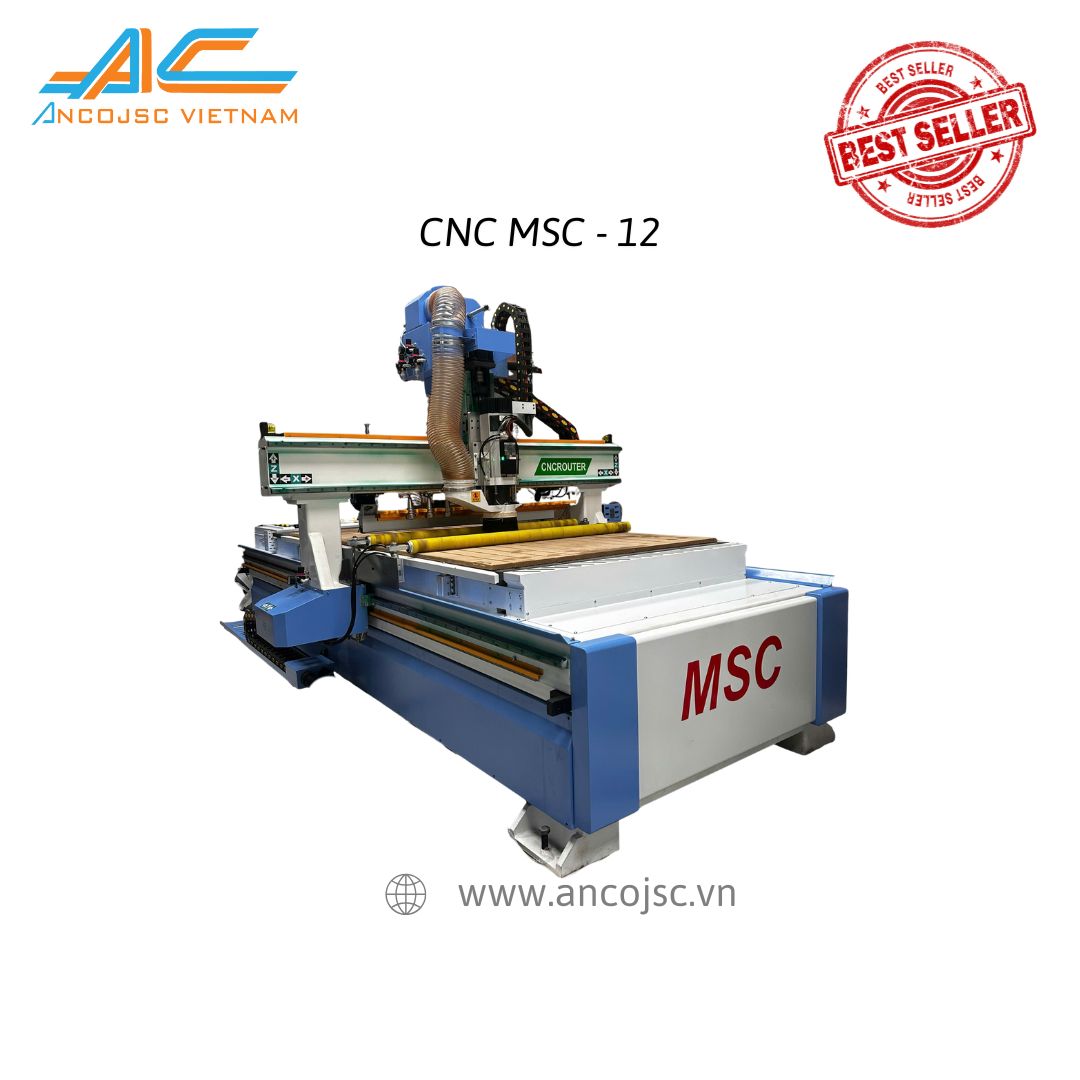 Máy cắt CNC 1 đầu thay 12 dao tự động (MSC-12)